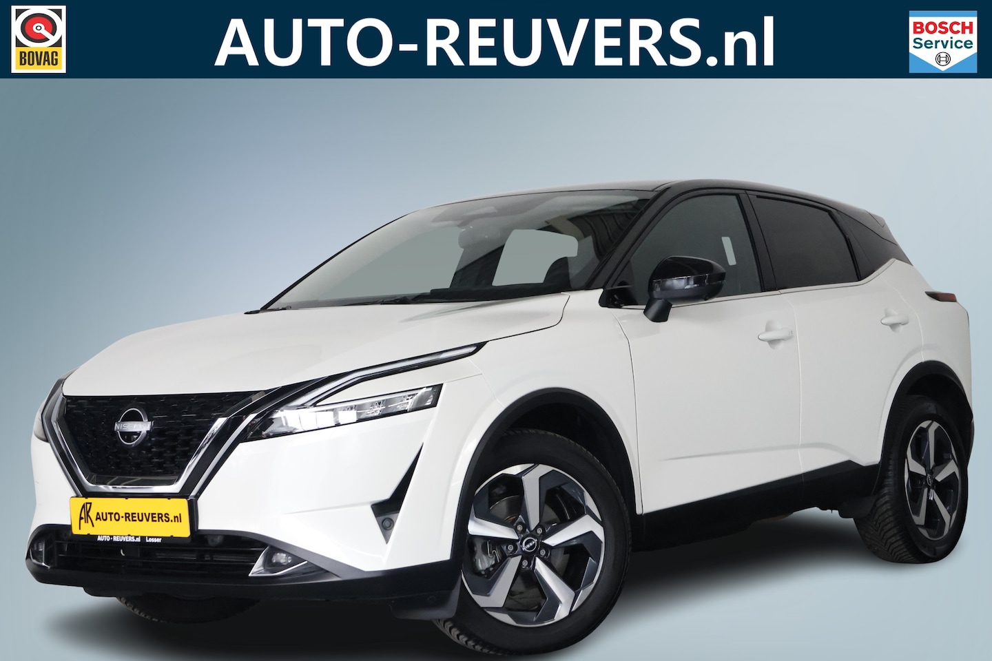 Nissan Qashqai - 1.3 MHEV Xtronic N-Connecta / LED / ACC / CarPlay / Cam / Navi / HUD - AutoWereld.nl