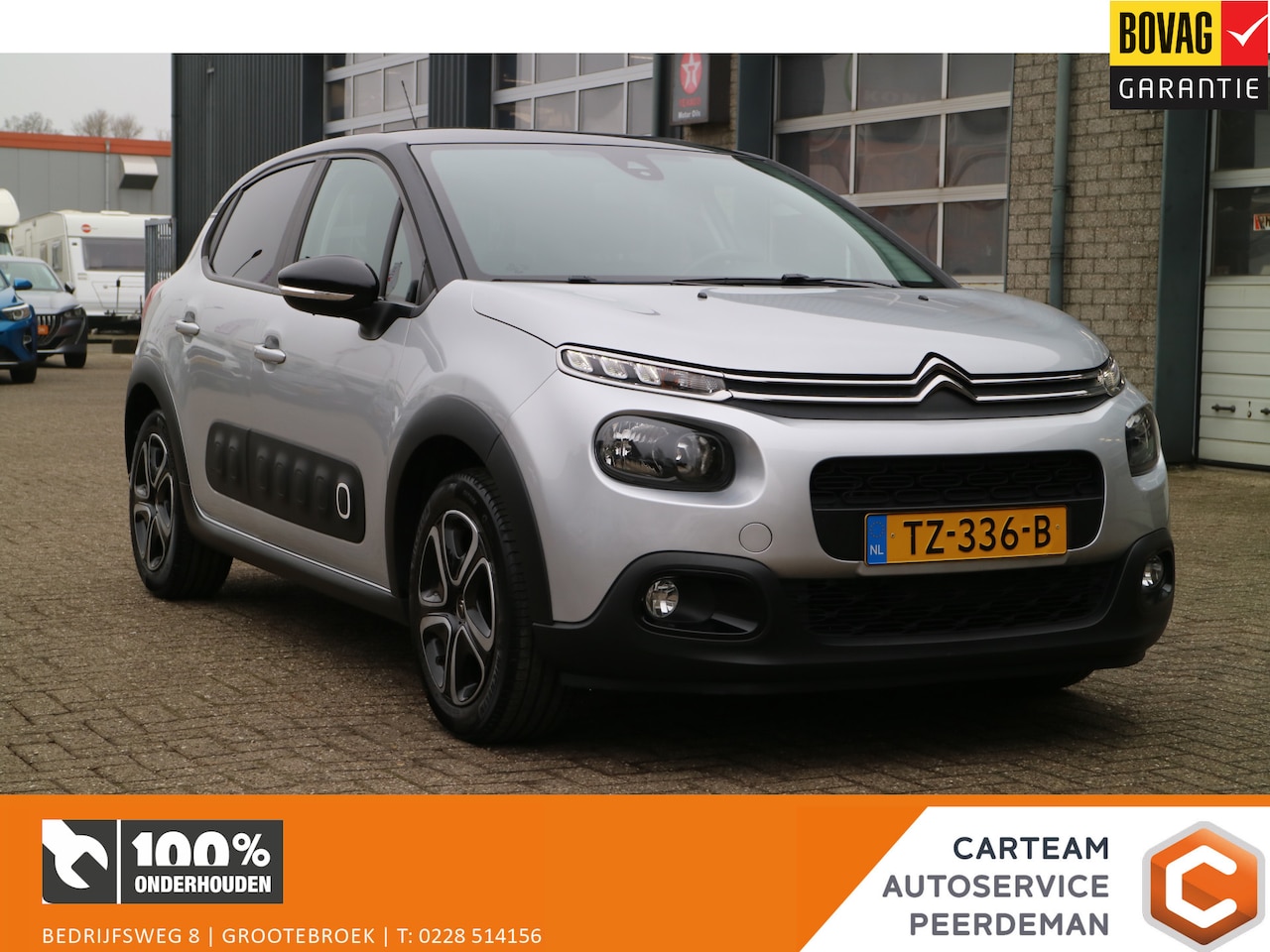 Citroën C3 - 1.2 PureTech Feel Edition | Navi | Carplay | Goed Onderhouden! | - AutoWereld.nl