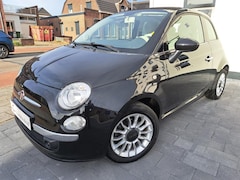 Fiat 500 C - 0.9 TwinAir Rock TOPPERTJE CABRIO AIRCO ECC. LEER STOF PERFECTE STAAT