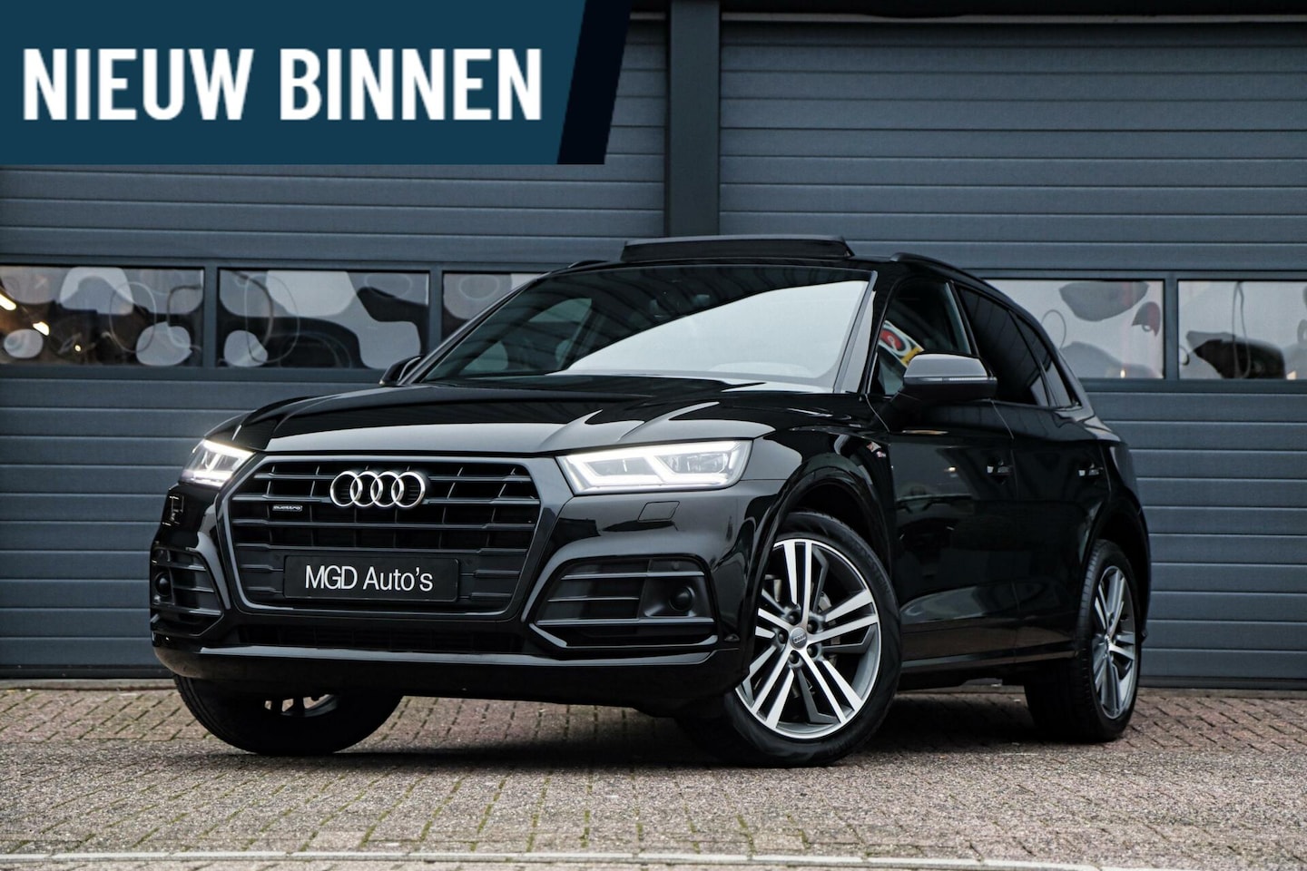 Audi Q5 - 2.0 TFSI Quattro 3x S-Line Black Edition /PANODAK/LUCHTVERING/RS-STOELEN/CAMERA/KEYLESS/CA - AutoWereld.nl