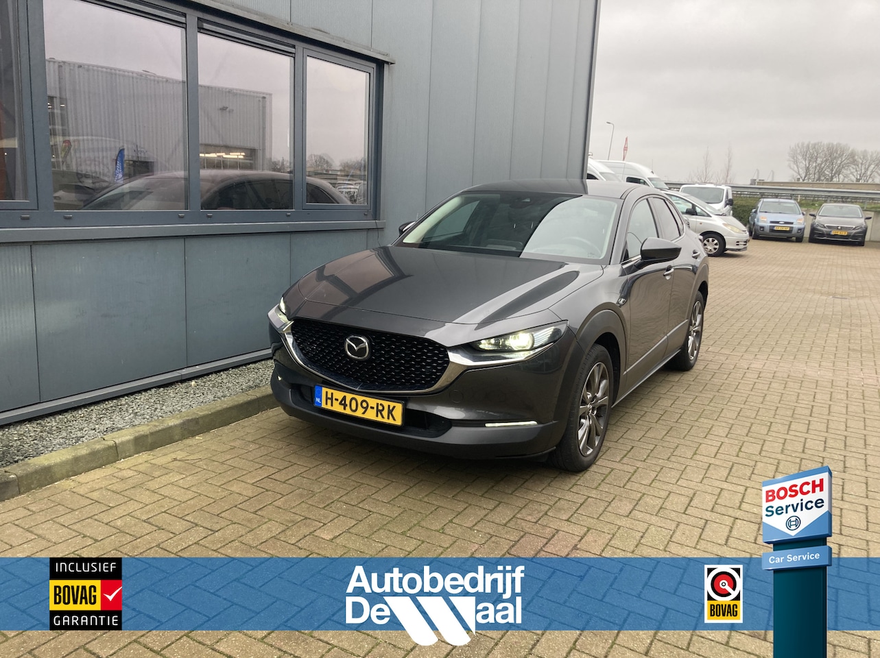 Mazda CX-30 - 2.0 M Hybrid 180PK Automaat Luxury LEDER/BOSE/CAMERA/NAVI/CARPLAY/PDC/TREKHAAK - AutoWereld.nl