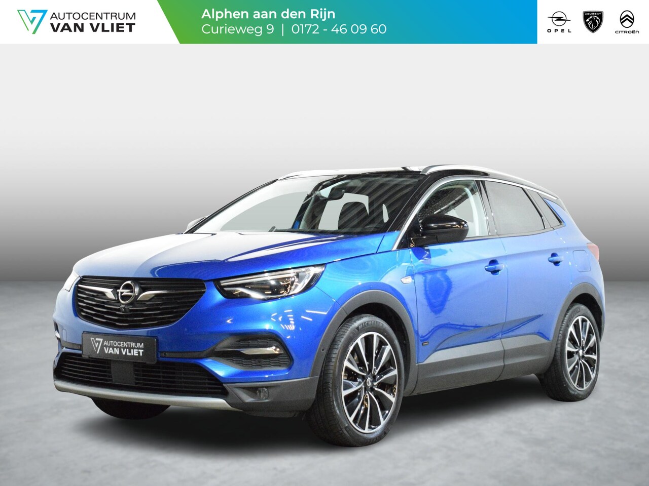 Opel Grandland - 1.6 Turbo Hybrid Ultimate NAVIGATIE | CARPLAY | ACHTERUITRIJCAMERA MET SENSOREN | ELEKTRIS - AutoWereld.nl