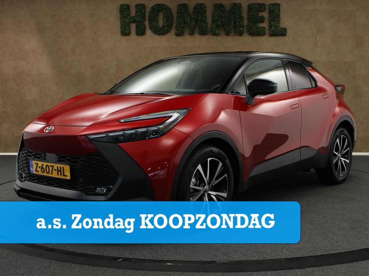 Toyota C-HR - 1.8 Hybrid 140 First Edition - ORIGINEEL NEDERLANDSE AUTO - NAVIGATIE - DODEHOEK DETECTIE - AutoWereld.nl