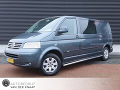 Volkswagen Transporter - 2.5 TDI 340 4Motion Trendline DC | Airco | Cruise | PDC | Elek. Ramen | Dubbel Cab. |