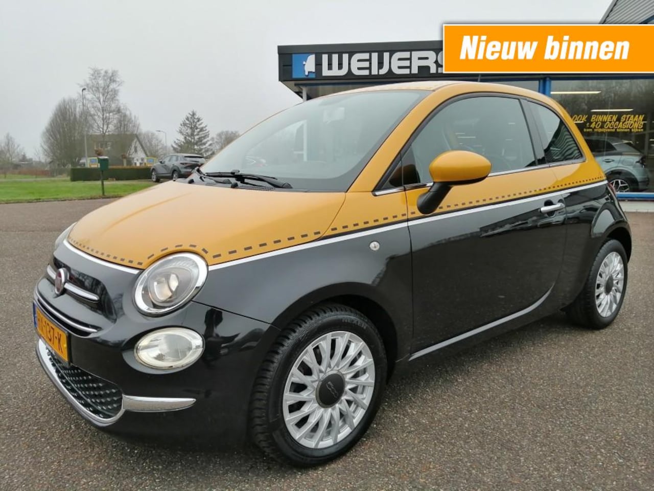 Fiat 500 - 0.9 TwinAir Lounge 0.9 Twinair Lounge, Slechts 50.014km!! Facelift model, Airco, Na - AutoWereld.nl