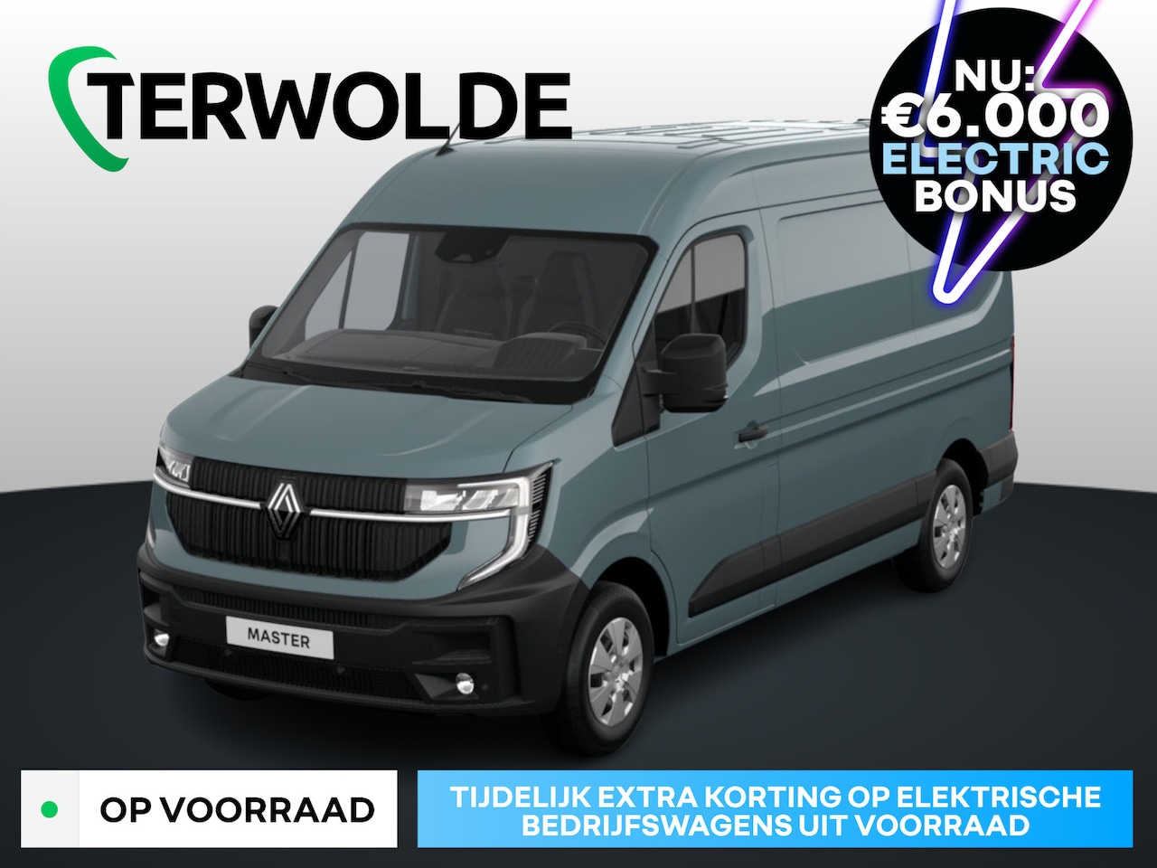 Renault Master E-Tech - Gesloten Bestel L3H2 T35 Electric 140 Long Range 1AT Extra | Achteruitrijcamera | C-Shape - AutoWereld.nl