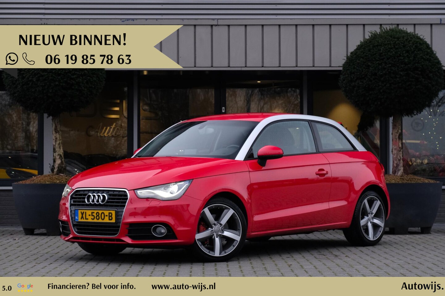 Audi A1 - 1.4 TFSI 119g. Ambition Pro Line Business|Navi|Xenon|Cruise|S-Line Velg - AutoWereld.nl