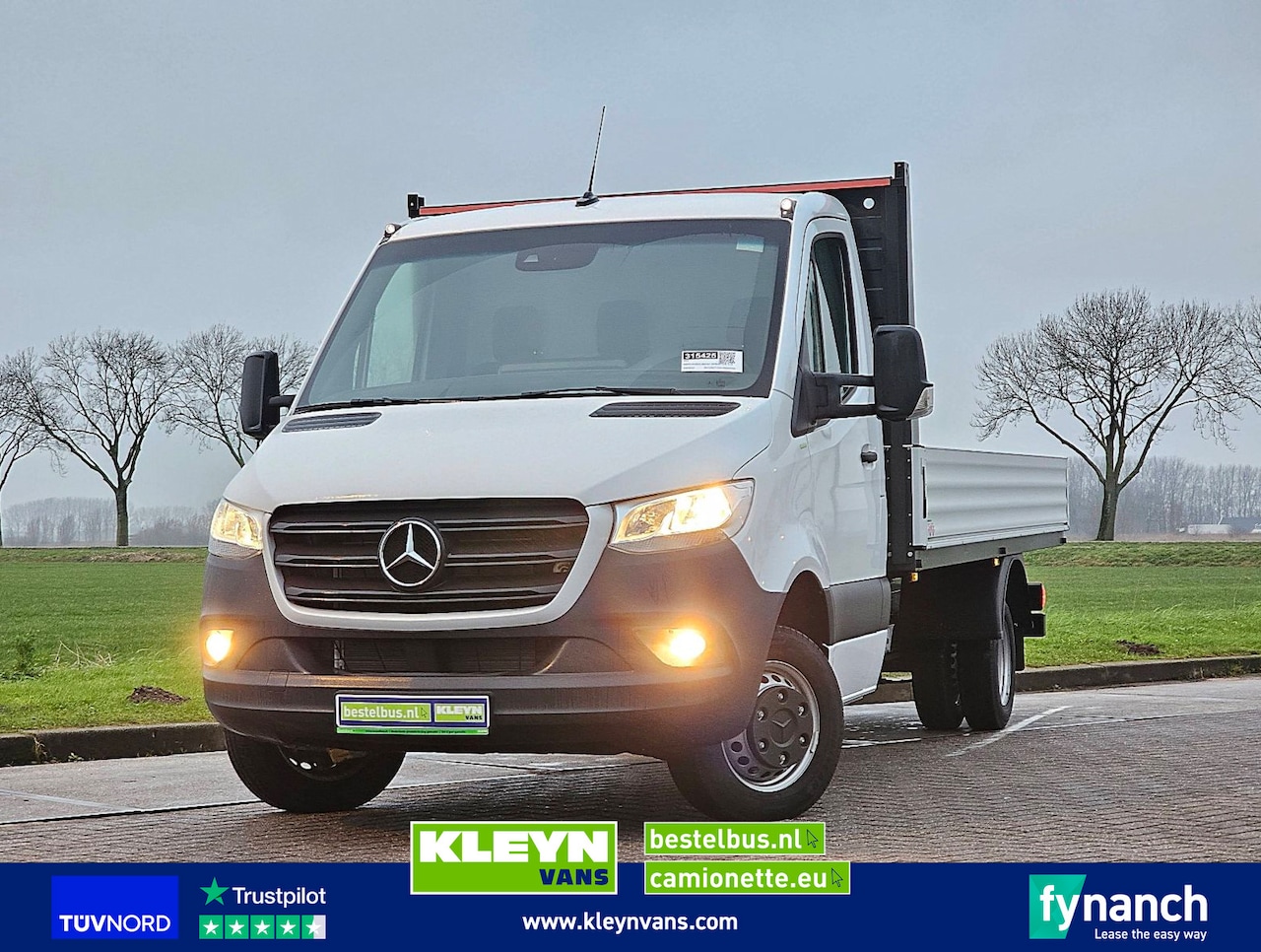 Mercedes-Benz Sprinter - 515 L3 Open-Laadbak XL! - AutoWereld.nl