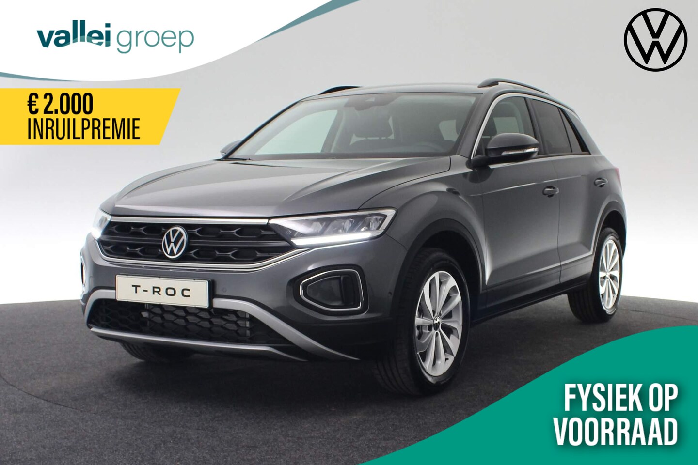 Volkswagen T-Roc - Life Edition 1.0 116PK TSI | Camera | LED | ACC | Park Assist | 17 inch - AutoWereld.nl