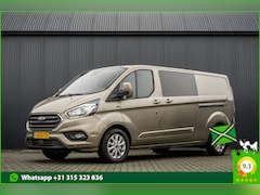 Ford Transit Custom - 2.0 TDCI L2H1 | Automaat | Euro 6 | 131 PK | 5-Persoons | LED | DC