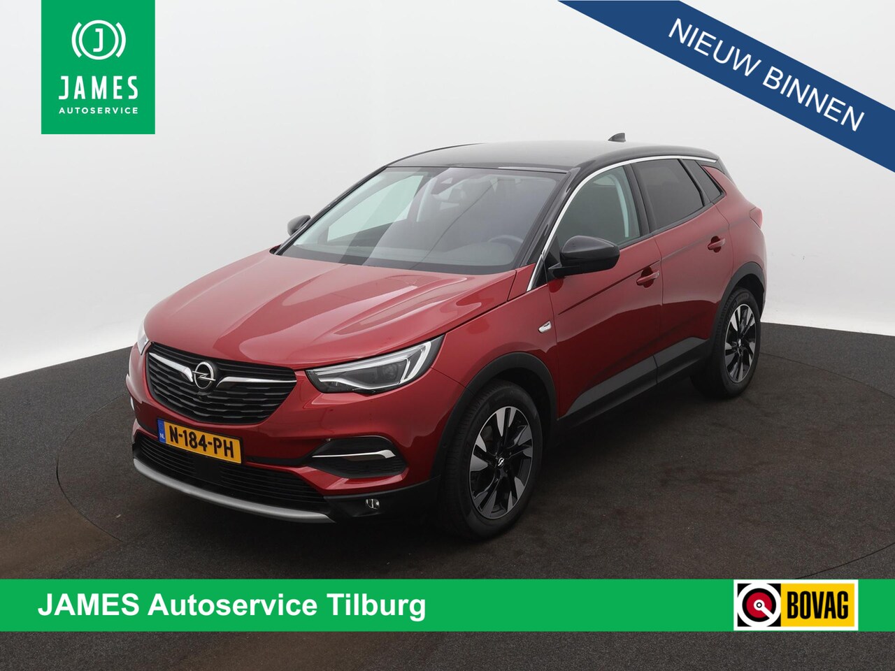 Opel Grandland X - 1.2 Turbo Business Elegance NAVI FULL-LED WINTER-PACK - AutoWereld.nl