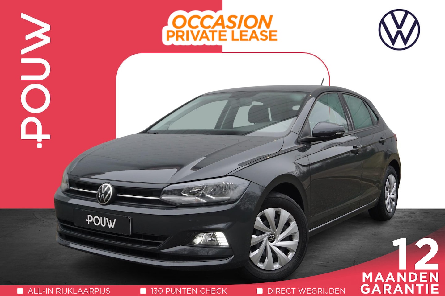 Volkswagen Polo - 1.0 TSI 95pk Comfortline | Apple CarPlay / Android Auto | Adaptive Cruise | Airco - AutoWereld.nl