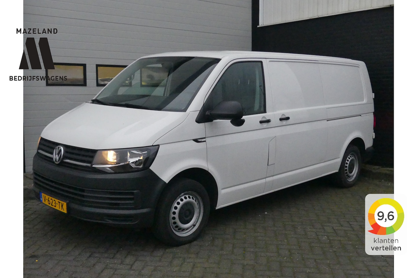 Volkswagen Transporter - 2.0 TDI L2 2x Schuifdeur EURO 6 - Airco - Cruise - Trekhaak - € 11.950,- Excl. - AutoWereld.nl