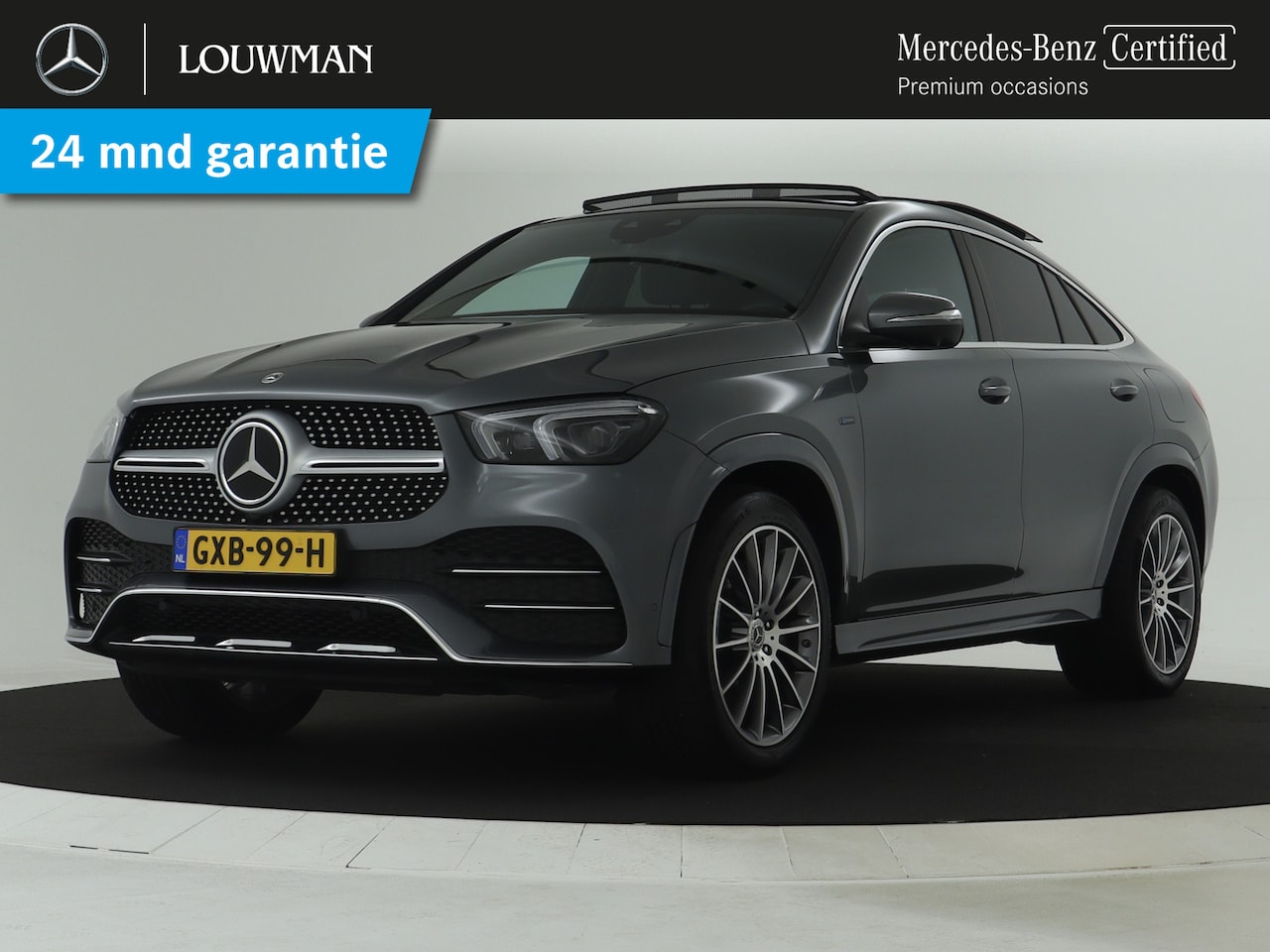 Mercedes-Benz GLE-Klasse - 350 e 4MATIC Premium Plus | Panorama Schuif-Kanteldak | Trekhaak | 21 Inch LM Velgen | Bur - AutoWereld.nl