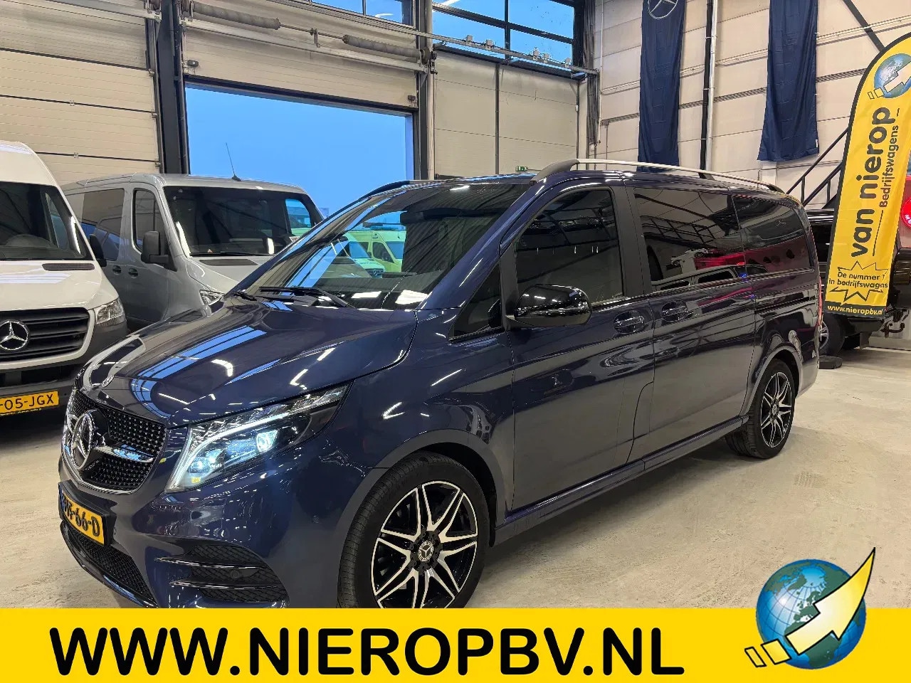 Mercedes-Benz V-klasse - 300D L2H1 Dubbelcabine Airco Navi Automaat Luchtvering 77.000KM EERSTE EIGENAAR - AutoWereld.nl