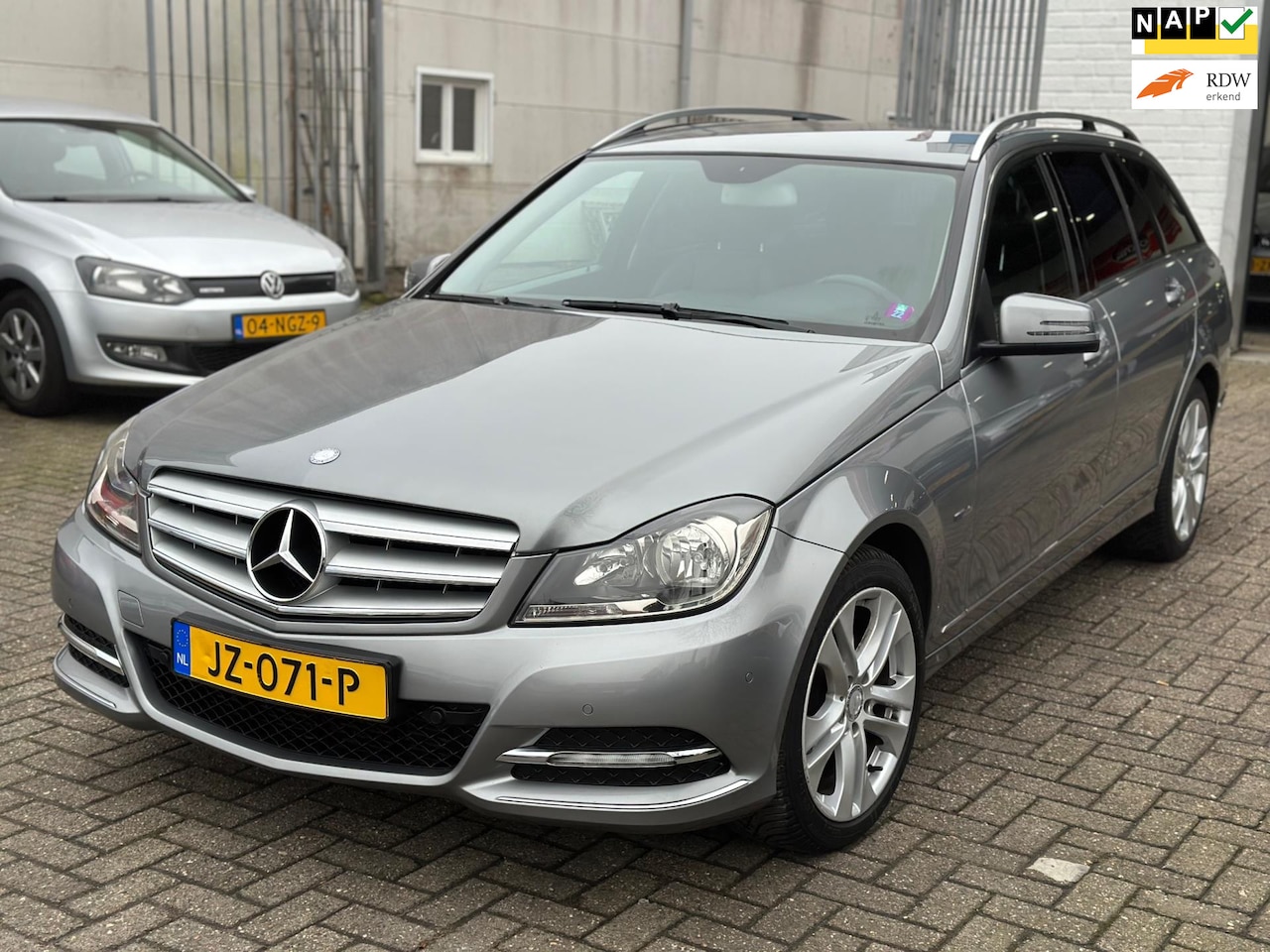 Mercedes-Benz C-klasse - 220 CDI Avantgarde Bj:2012 Aut. Navi Leder Cruisecontrol NAP - AutoWereld.nl