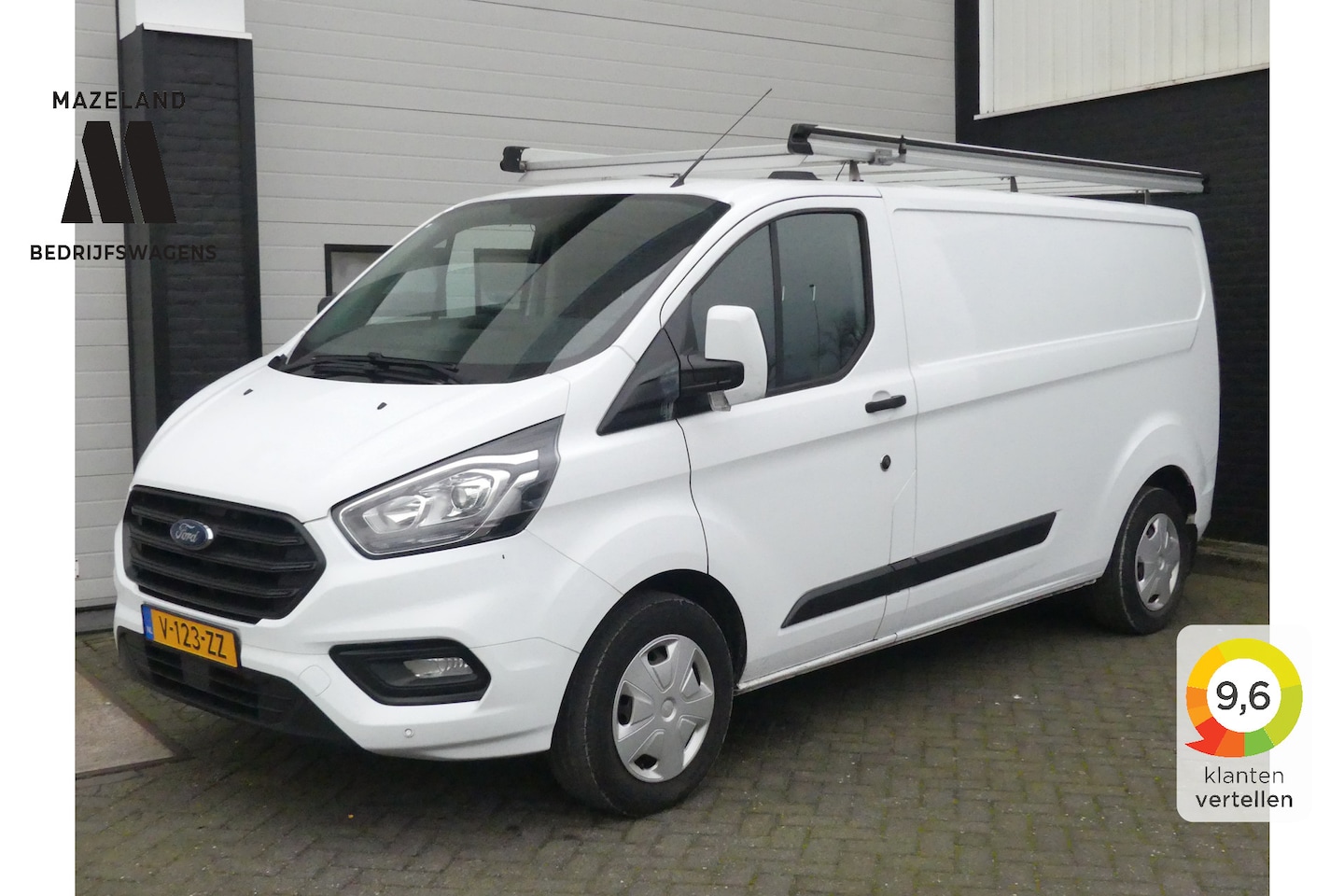 Ford Transit Custom - 2.0 TDCI 130PK L2 EURO 6 - Airco - Cruise - Trekhaak - € 13.900,- Excl. - AutoWereld.nl