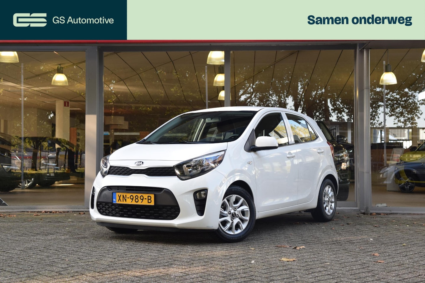 Kia Picanto - 1.0 CVVT EconomyPlusLine met BT tel/Lmv/Airco - AutoWereld.nl