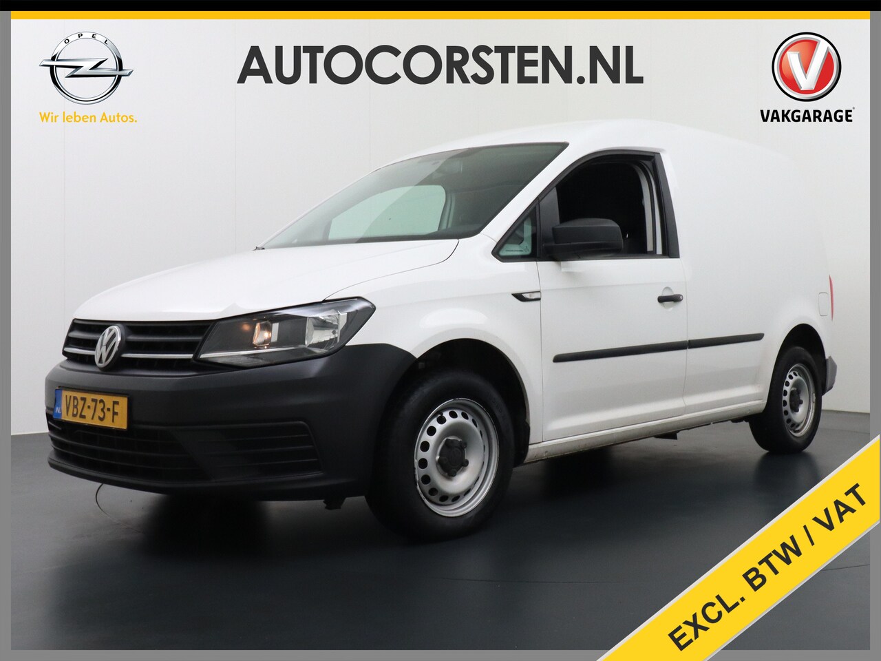 Volkswagen Caddy - 2.0TDIAirco Bluetooth Betonplex Vloer Lat om Lat Betimmering Elek.Ramen L1H1 BMT Trendline - AutoWereld.nl