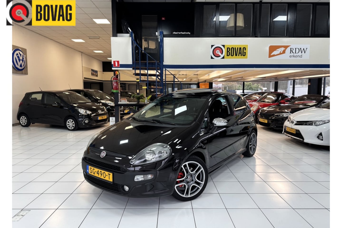 Fiat Punto Evo - 1.4-16V m-air Racing Bovag Garantie - AutoWereld.nl