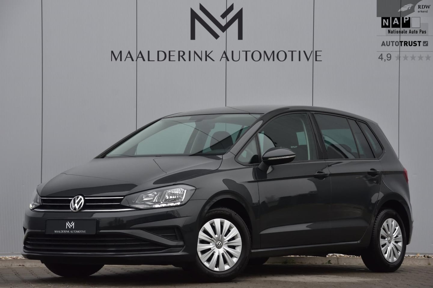 Volkswagen Golf Sportsvan - 1.0 TSI 110 pk Automaat Trendline Navi, Airco, Bluetooth - AutoWereld.nl