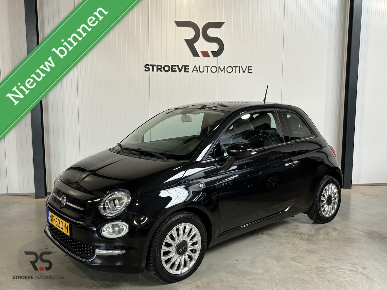 Fiat 500 - 0.9 80 pk handg. TwinAir Turbo Popstar | Airco | 80 pk!! | Pano | Cruise | PDC | Org. NLD. - AutoWereld.nl