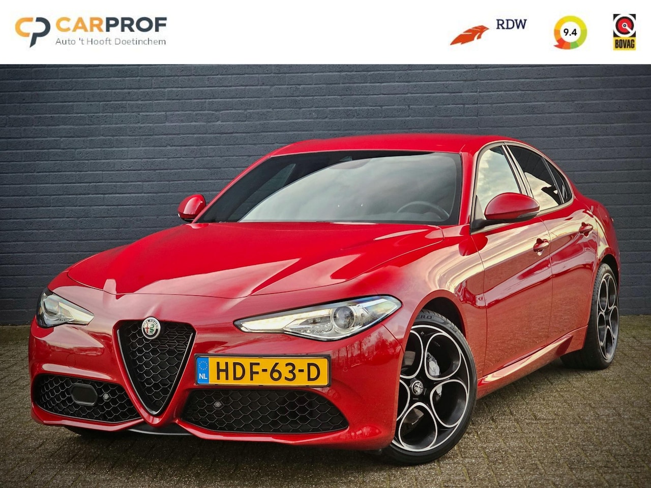 Alfa Romeo Giulia - 2.0T Sprint / VELOCE INT. / 19' / CARPLAY / - AutoWereld.nl