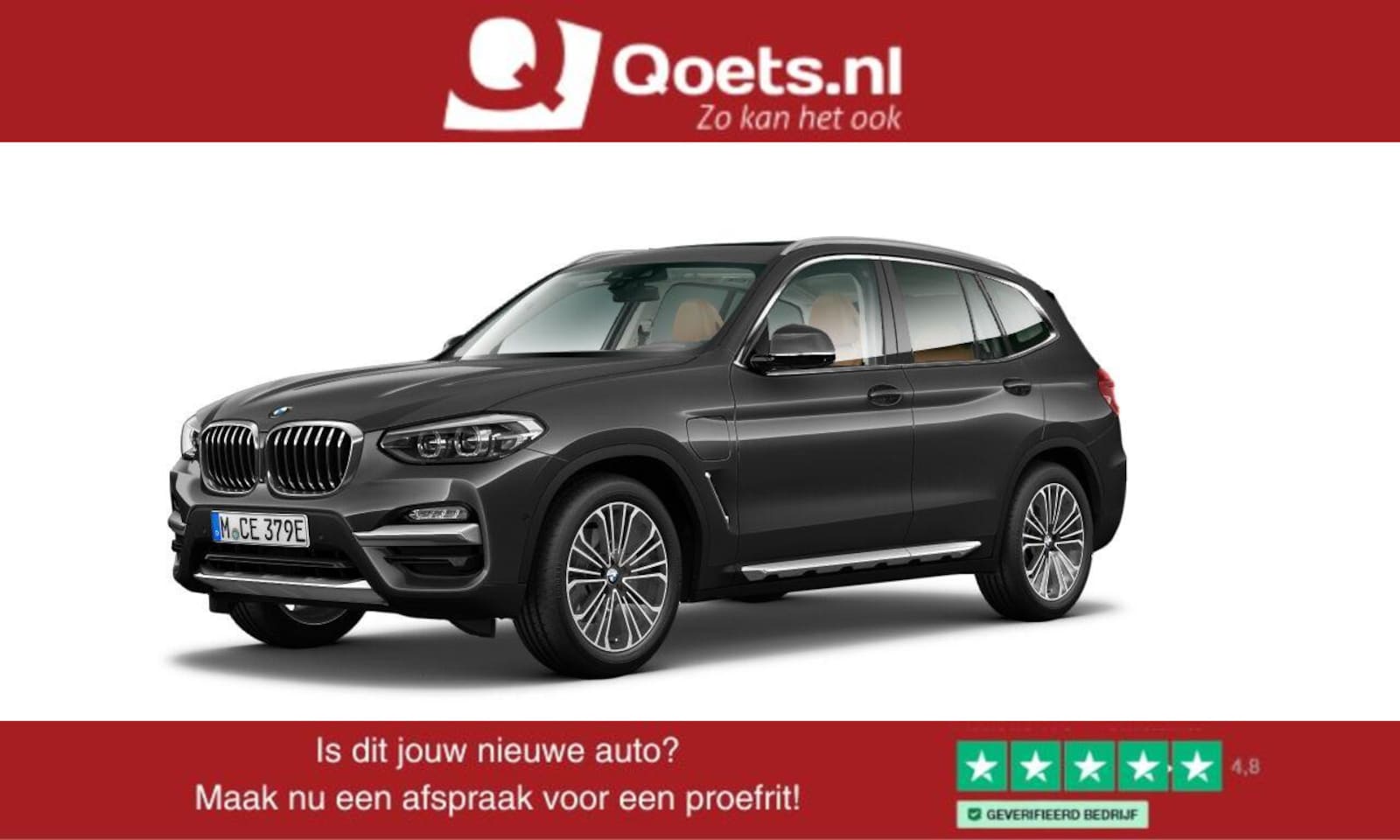 BMW X3 - xDrive30e High Executive Panoramadak - Elektrisch verstelbare/verwarmde Stoelen - Geluidde - AutoWereld.nl