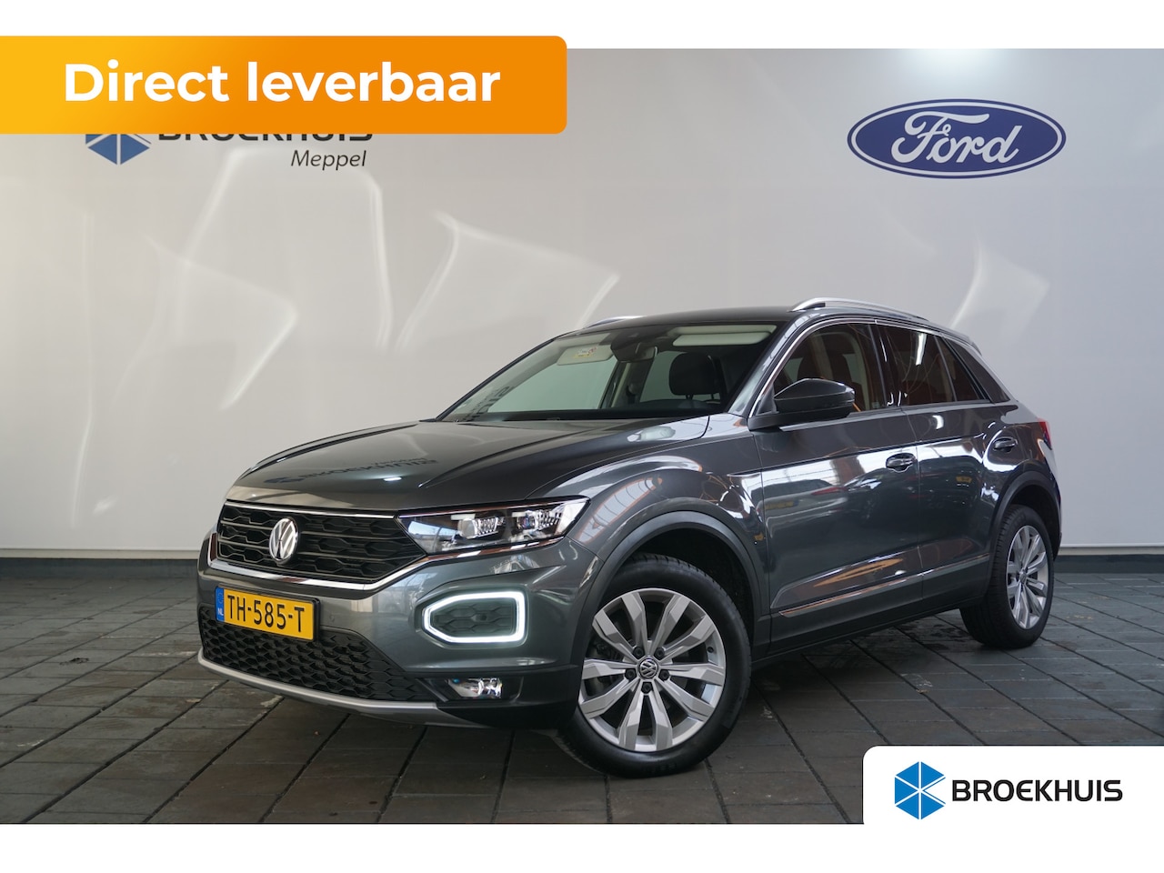 Volkswagen T-Roc - 1.5 TSI Sport | Trekhaak | 1500kg Trekgewicht | Navi | Adaptive Cruise | | Trekhaak | 1500 - AutoWereld.nl