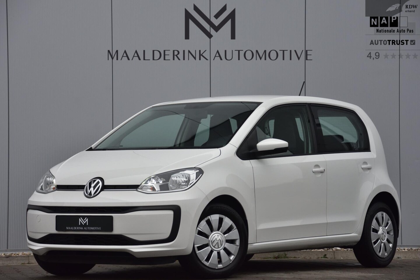 Volkswagen Up! - 1.0 BMT move up! Automaat, Airco, Bluetooth, 5-deurs - AutoWereld.nl