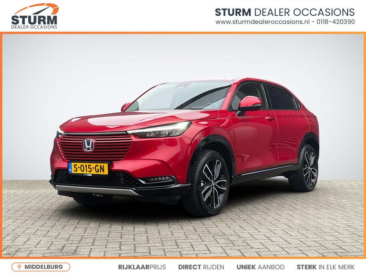 Honda HR-V - 1.5 e:HEV Advance | Navigatie | Camera | Stuur- + Stoelverwarming | Apple Carplay/Android - AutoWereld.nl