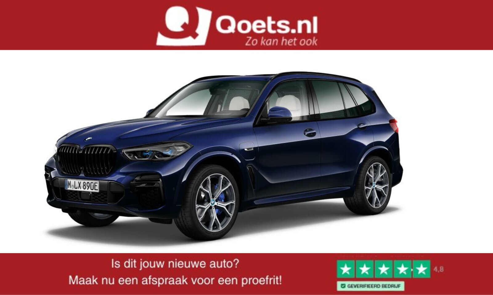 BMW X5 - xDrive45e High Executive M Sport - Trekhaak - Panoramadak - Comfortstoelen - Warmte Comfor - AutoWereld.nl