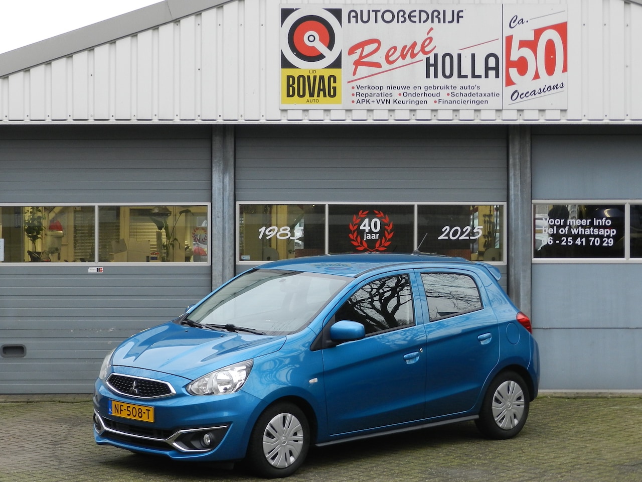 Mitsubishi Space Star - 1.0 5 Deurs Cool+ Airco CV op afst Isofix Metallic lak - AutoWereld.nl