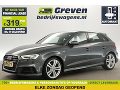 Audi A3 Sportback - 30 TFSI S-line Automaat LED Clima Cruise PDC Navi 18"LMV