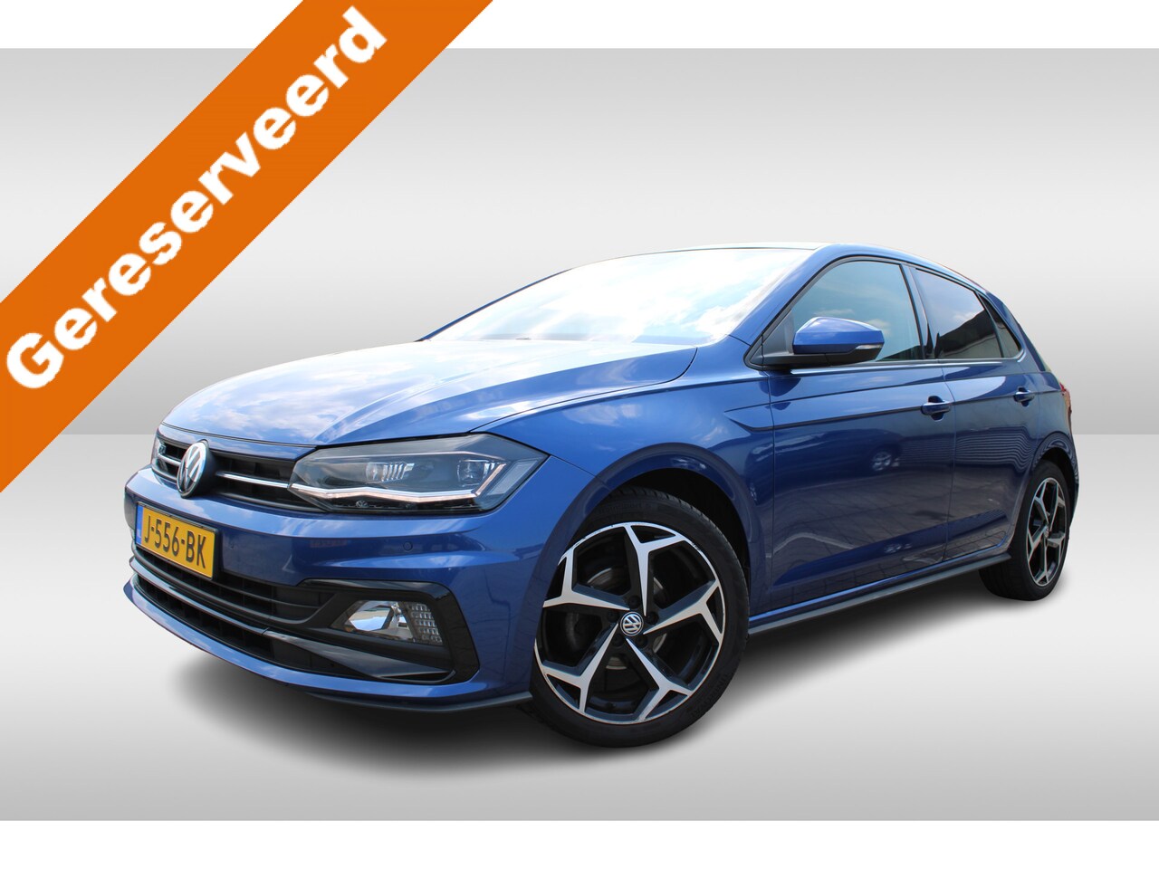 Volkswagen Polo - 1.0 TSI Highline Business R DSG Automaat R line Int. + Ext. / LED / Panoramadak / Clima / - AutoWereld.nl