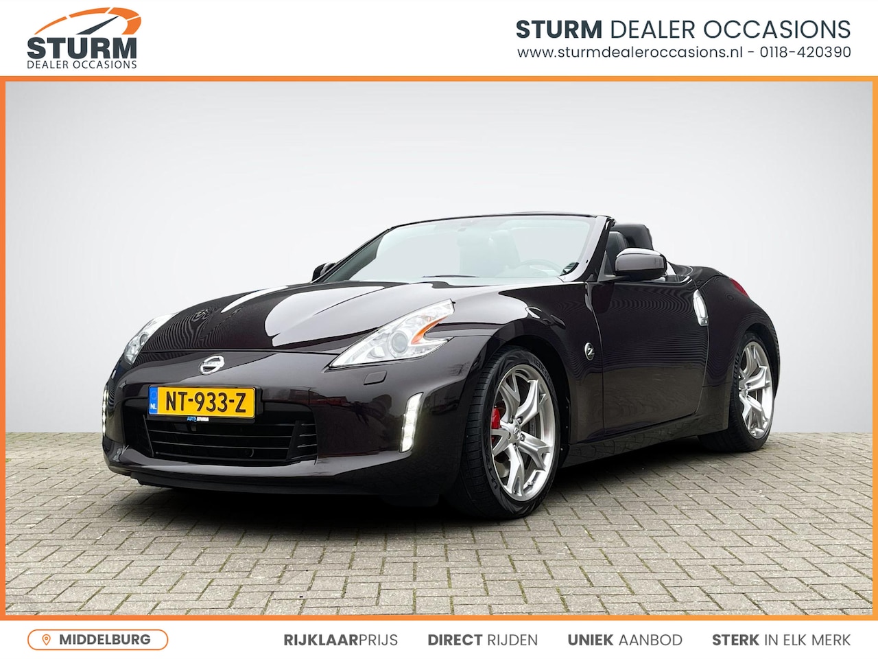 Nissan 370Z Roadster - 3.7 V6 Pack Facelift! | Navigatie | Camera | Stoelverwarming + -ventilatie | BOSE Audio | - AutoWereld.nl