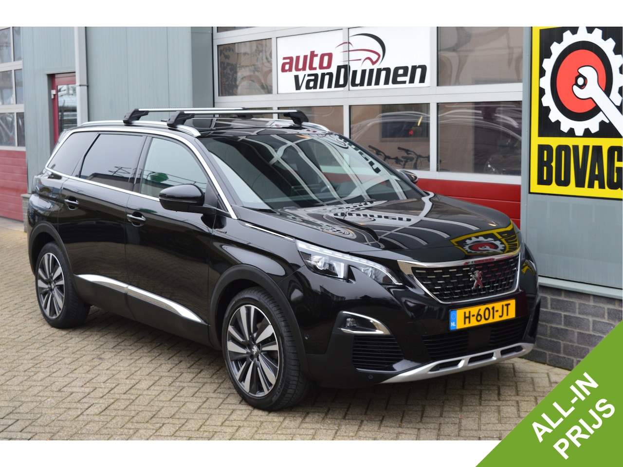 Peugeot 5008 - 1.2 PureTech GT-Line O.a: Pano, Leder, LED, Dakdragers, Stoelverw. + massage, Etc. All-in - AutoWereld.nl