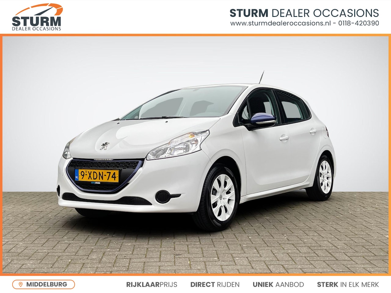 Peugeot 208 - 1.0 VTi LIKE | Airconditioning | Armsteun Voor | Cruise Control | Radio | Bluetooth Tel. | - AutoWereld.nl