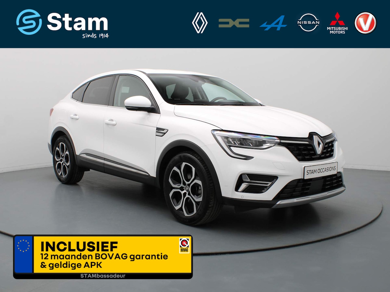 Renault Arkana - E-Tech Hybrid 145pk Intens Adapt cruise | BOSE | Climate | Navi | Parksens | Trekhaak - AutoWereld.nl