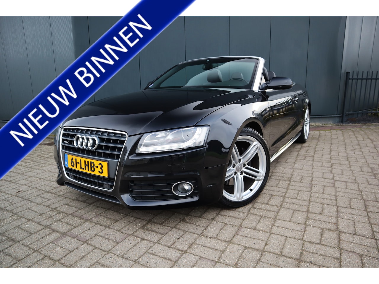 Audi A5 Cabriolet - 2.0 TFSI quattro S-edition S-Tronic  Nekverwarming Navigatie Xenon Led. Etc. - AutoWereld.nl