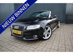 Audi A5 Cabriolet - 2.0 TFSI quattro S-edition S-Tronic Nekverwarming Navigatie Xenon Led. Etc