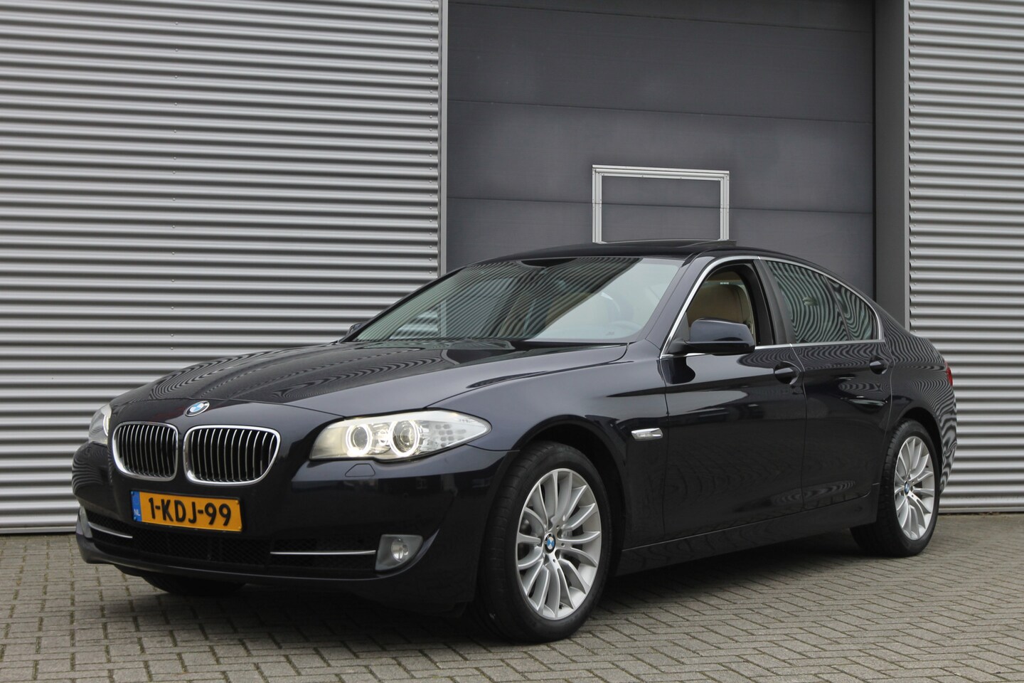 BMW 5-serie - 525xd High Executive AUT. I NAVI I SCHUIFDAK I LEDER - AutoWereld.nl