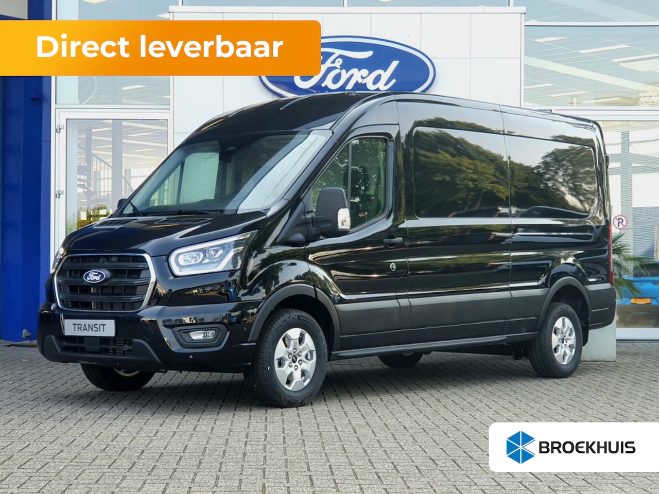 Ford Transit - 350 2.0 165 pk TDCI L3H2 Limited | € 7.080,- Voorraad Voordeel | Trekhaak | Keyless Entry - AutoWereld.nl