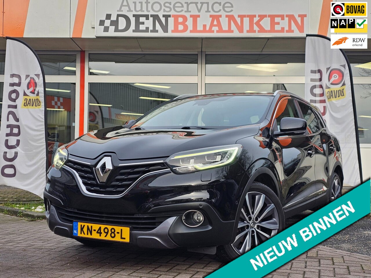 Renault Kadjar - 1.2 TCe Bose BJ.10-2016 / Panodak / Half Leder / Led / Camera / 19"Lmv !! - AutoWereld.nl