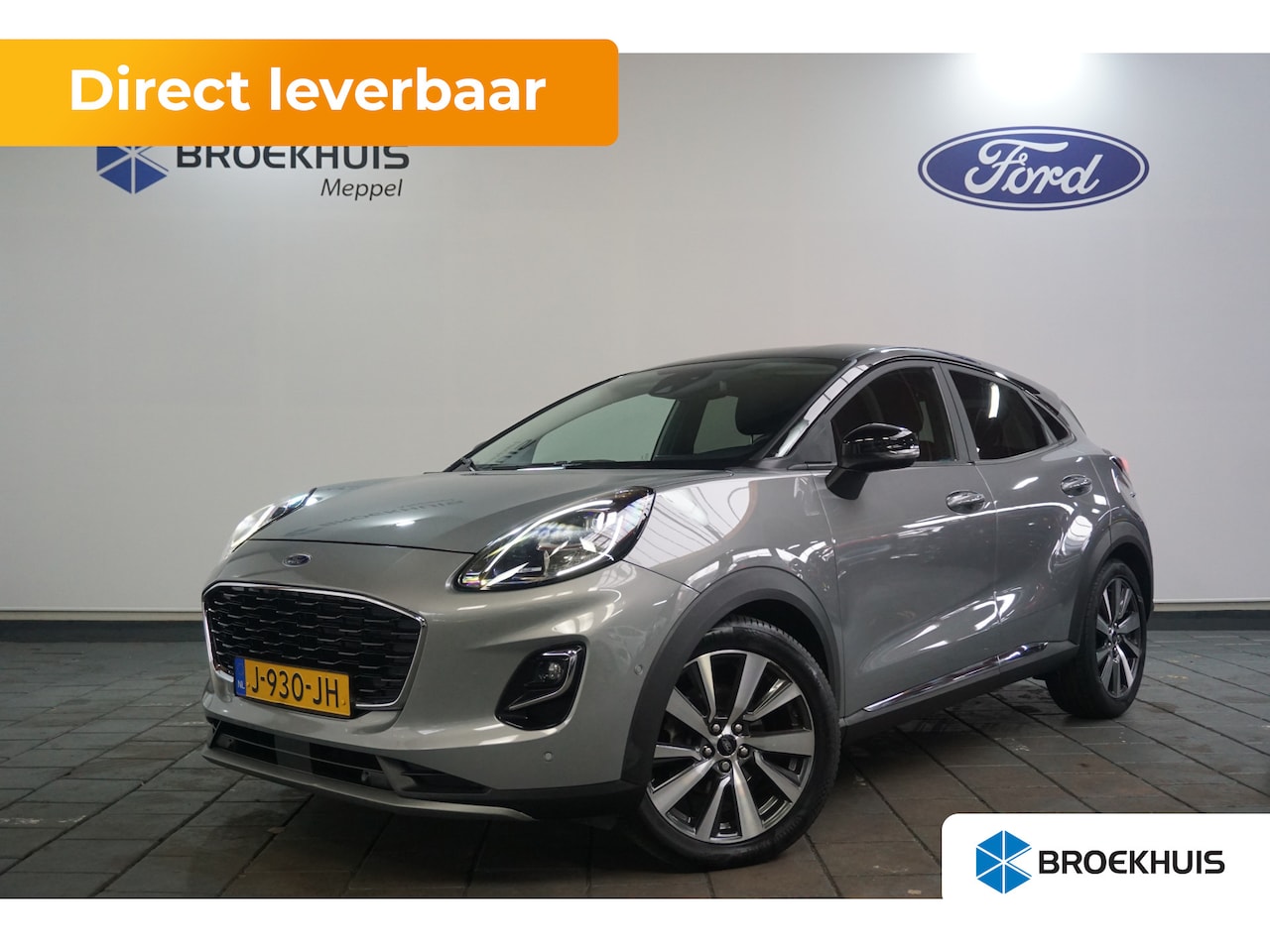 Ford Puma - 1.0 EcoBoost Hybrid Titanium X | Winter Pakket | Camera | Adaptive Cruise | BLIS | MANUAL - AutoWereld.nl