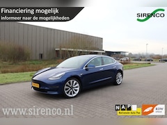 Tesla Model 3 - Long Range AWD 75 kWh dual motor leder memory seats panodak autopilot stoelverwarming v+a