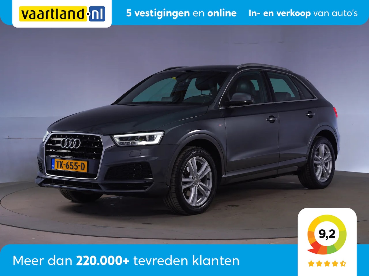 Audi Q3 - 1.4 TFSI 150pk S-Line Sport Aut. [ LED Navi Stoelverwarming ] - AutoWereld.nl