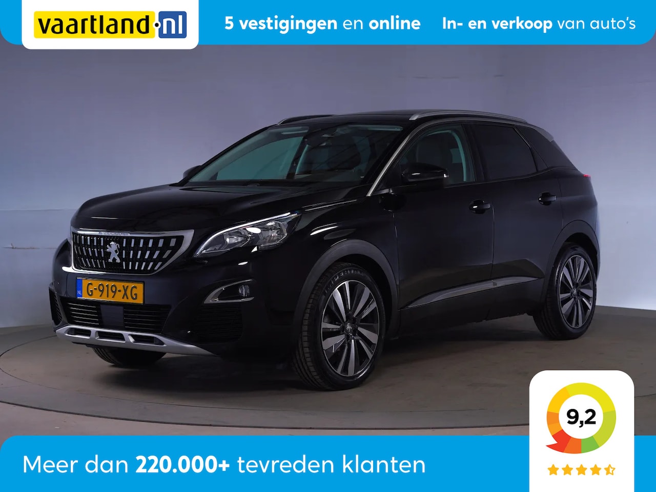 Peugeot 3008 - 1.2 PureTech Premium Aut. [ Panorama Navi Trekhaak ] - AutoWereld.nl