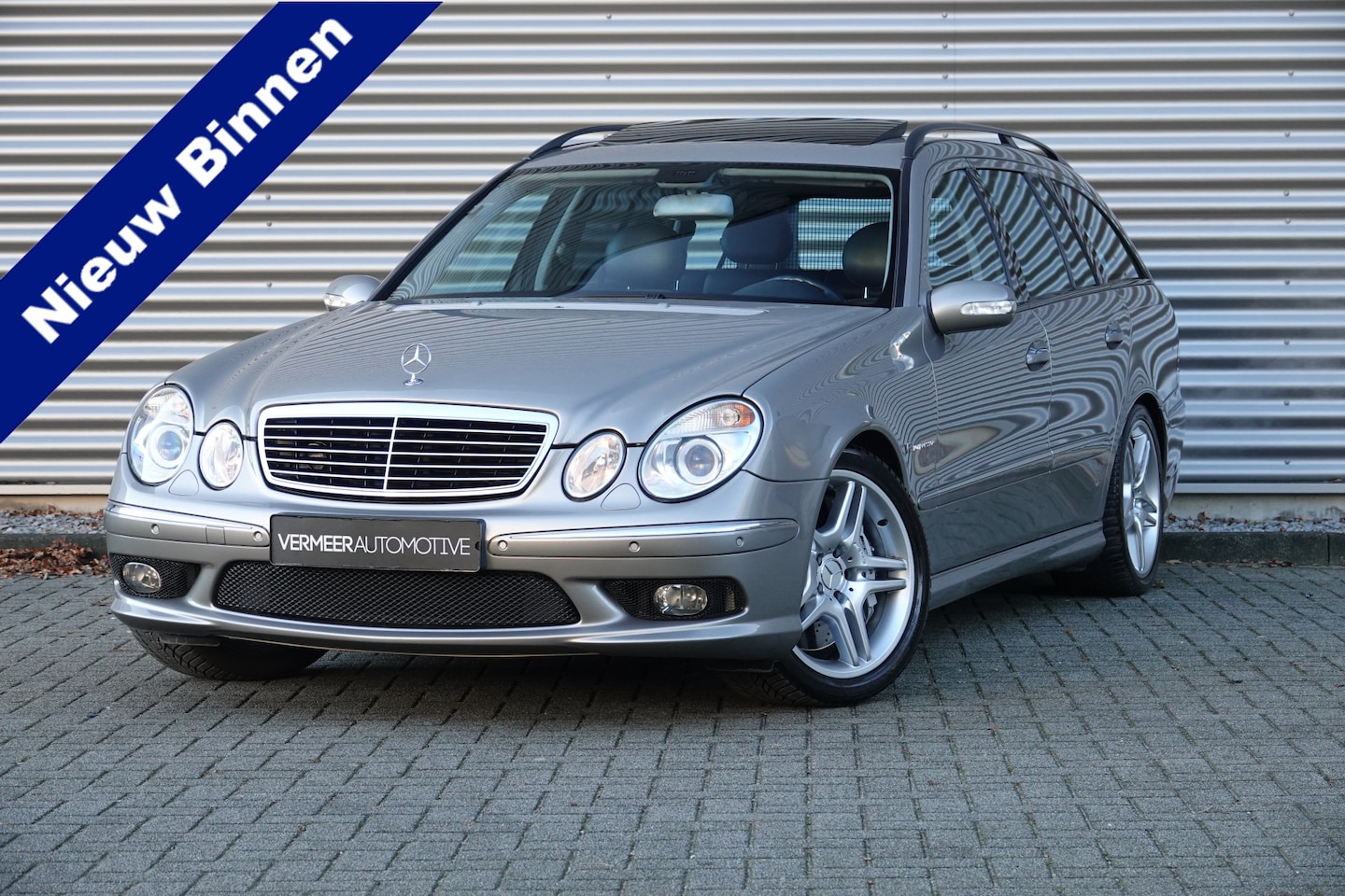 Mercedes-Benz E-klasse Combi - AMG 55 476 PK | Schuifdak | Navi | Memory | H & K | Camera | Stoelverwarming | - AutoWereld.nl