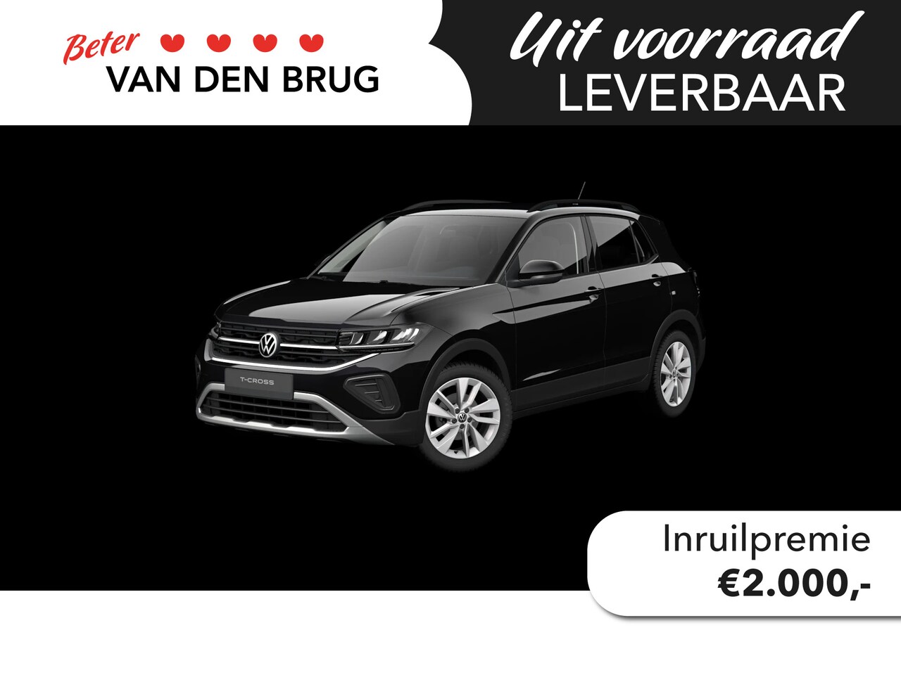 Volkswagen T-Cross - 1.0 TSI 95 pk Life Edition | Camera | Keyless | LED | PDC | 17'' Ventura | PDC | - AutoWereld.nl